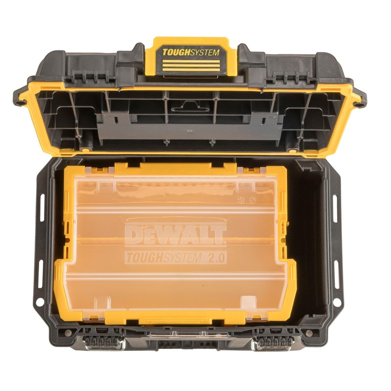 DEWALT TOUGHSYSTEM 2.0 Compact and Durable Deep Toolbox with Removable