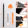 Precision Screwdriver Set for Switch,Y00,Ph000,Y2.0 Tri-Point Screwdriver, Spudger,Tweezers, Cleaning Brush