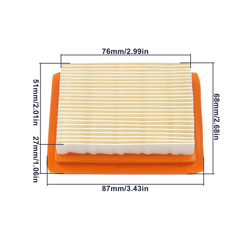 Gubeter Fuel Cap Air Filter Kit for Stihl Fs120 Fs200