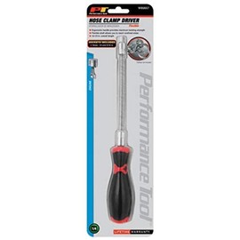 Performance Tool W80657 Flexible Hose Clamp Driver - Pliers for Tightening and Loosening Hose Clamps with Precision and Ease