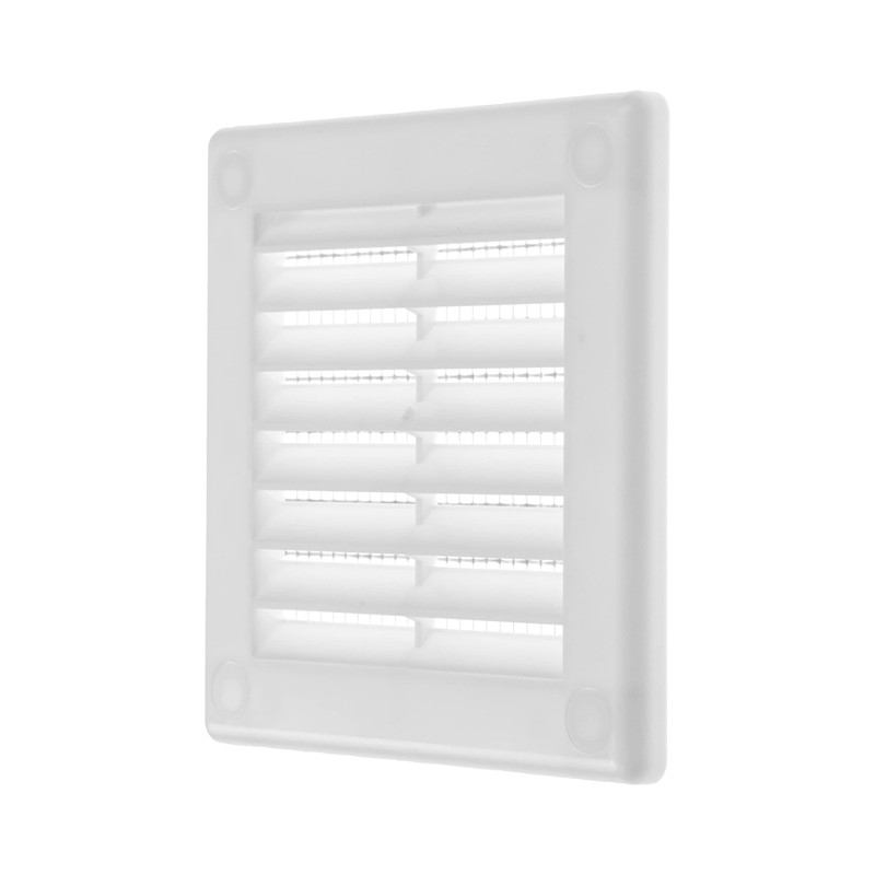 Vent Systems 3" x 3" Inch (Opening Dimensions) Plastic White