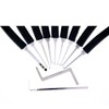 9pcs Comb Pick Lock Picking Tool with 9pcs Lock Picking,Locksmith