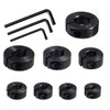 Nalegtocw Drill Bit Stop Collar Set,Split Ring Drill Bit Depth