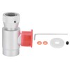 CO2 W21.8‑14 Thread Refill Adapter Connector Integrated Aluminum Soda Maker