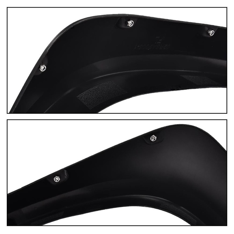 G-PLUS 4PCS Riveted-Pocket Fender Flares Compatible with Toyota Tundra 2014