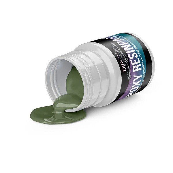 Resina epossidica epossidica, pigmento di colore verde pallido, circa RAL 6021, pasta altamente pigmentata per resina epossidica, resina poliuretanica resina sintetica (30 grammi)