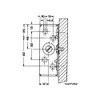 Gedotec Bed Angle Metal Bed Fitting Angle Corner Connector for