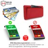 ekavale Women's Leather Wallet with RFID Protection 25 Compartments Women's
