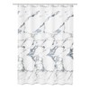 Kleine Wolke Marble Shower Curtain 180 x 180 cm Anthracite
