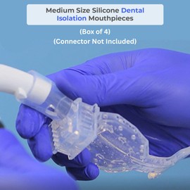 DDM International DryShield Isolite Style Mouthpieces - Medium Size (Box of 4) Autoclavable Reusable Ideal for Teens & Adults with Permanent Molars