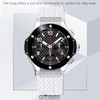 OTGKF 25mm 19mm 22mm Silicone Watch Strap for Hublot Big