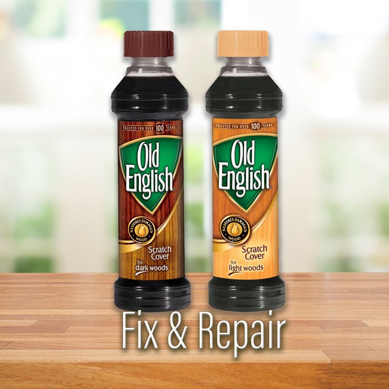 Old English Aerosol Wood Protector & Cleaner, Fresh Lemon (Pack