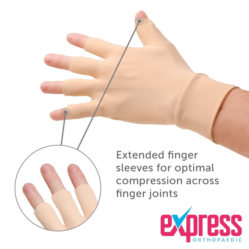 Express Orthopaedic® - Medically Approved Therapeutic Compression Gloves For Arthritis,