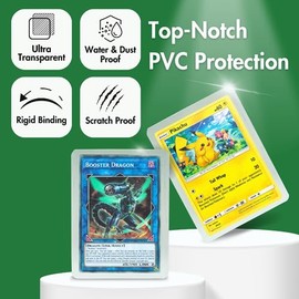 Cargadores superiores para tarjetas | Protectores de tarjetas de 3 x 4 pulgadas para comercio colectivo | Soporte protector para tarjetas deportivas |