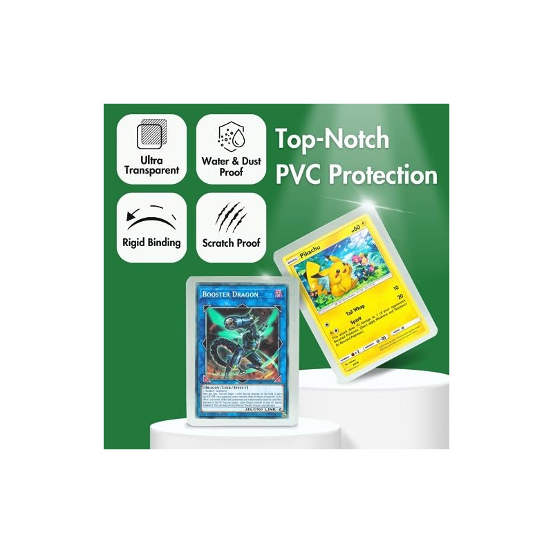 Cargadores superiores para tarjetas | Protectores de tarjetas de 3