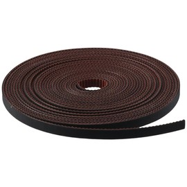 HOBBYIN 5M 3D Printer Synchronous Belt, GT2-6mmTiming Belt with Rubber Step Belt, Upgrade Non-Slip Version, Width 6mm, Fit for 3D Printer and Most Belt Driven Printers