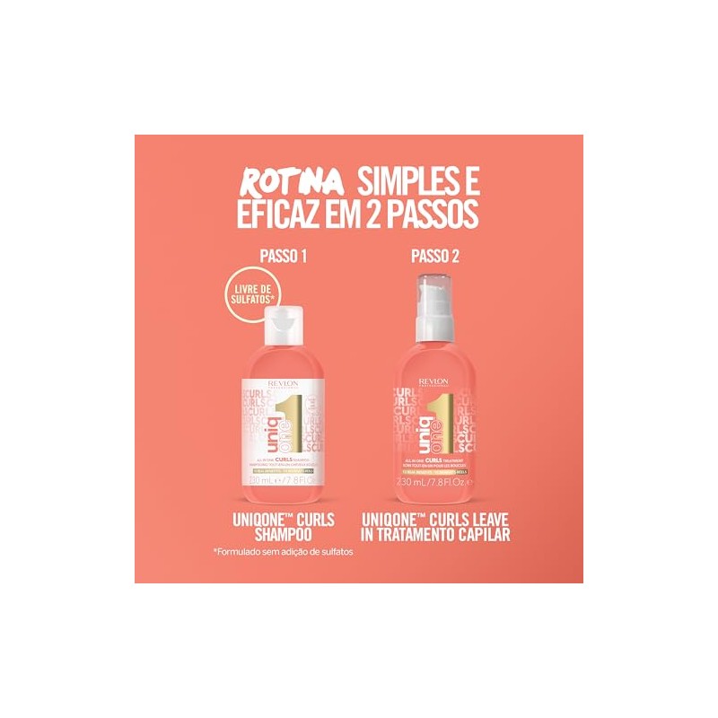 UniqOne Revlon Professional Shampoo Curls para cabello rizado 230ml