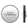 EMILYSTORES 5X Magnifying Mirror with Suction Cup Fixture 5.5 Inch