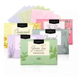 Veraly Papel Facial Absorbente De Grasa Elimina Brillo Portatil 1pz