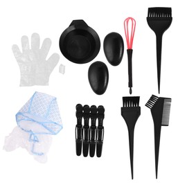 WOONEKY Hair Dye Supplies Kit 15pcs Hair Coloring Tools for Home Use Salon Quality Easy to Apply