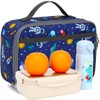 FlowFly Kids Lunch box Insulated Soft Bag Mini Cooler Back