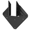 GBGS 20 Pack Black Hurricane Ties for Rafters, 13‑Gauge (2.2