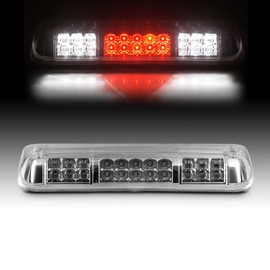 AmeriLite for 04-08 Ford F150 | 07-10 Explorer Sport | Lincoln Mark LT Full LED Chrome Rear Cargo 3rd Brake Light Center High Mount Stop Lamp
