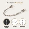 MEGA HANDLES Transom Door Chain 12-Inch, Door Chain Stopper for