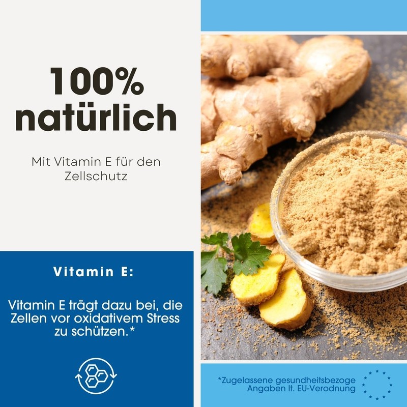 Fair & Pure® - Ginger 600mg Plus Vitamin E -