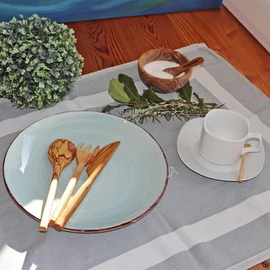 NATUREHOME Wooden Forks Set of 4 Premium Olive Wood Cutlery - Natural, Organic, Environmentally Friendly