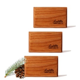 Drift Car Air Freshener - Wood Fragrance - Automotive Odor Eliminator - Car Fresheners Long Lasting - Pine Scent Refill - Pack of 3 - NO CLIP INCLUDED