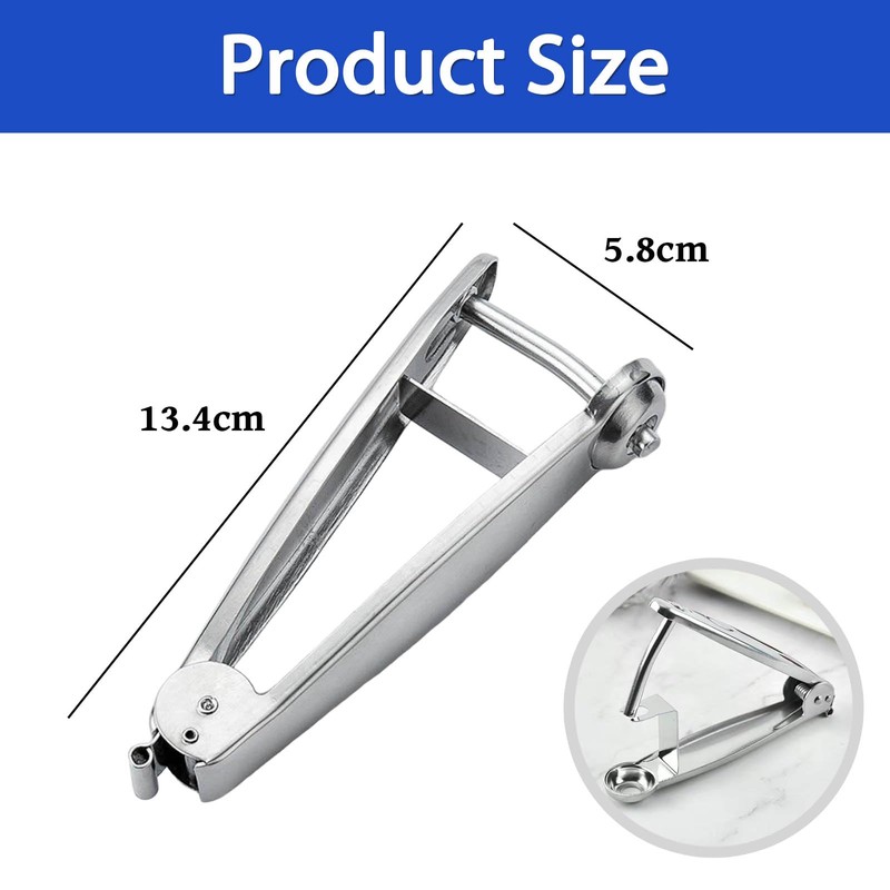 1 Pcs Stainless Steel Handheld Multi-Purpose Pitter – Removes Pits