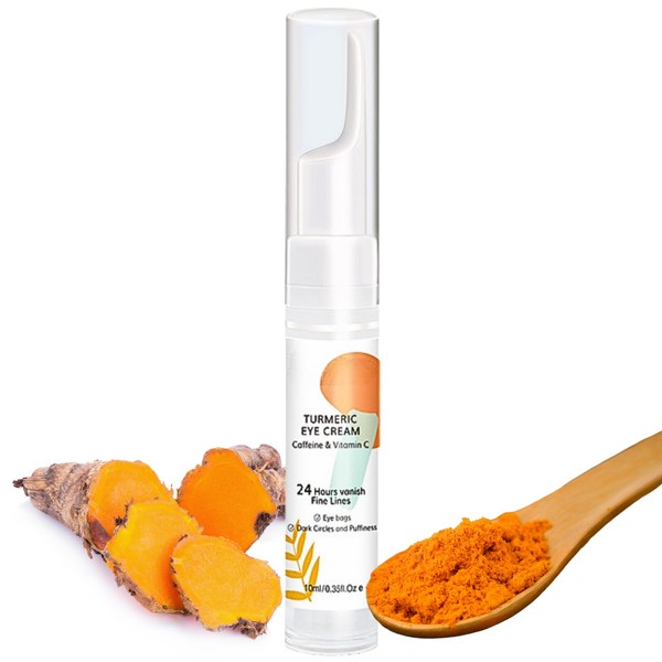 Turmeric Eye Cream, Turmeric Under Eye Cream for Dark Circles,