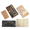 Feather Pen Set Retro British Creativity Writing Suit for Business
