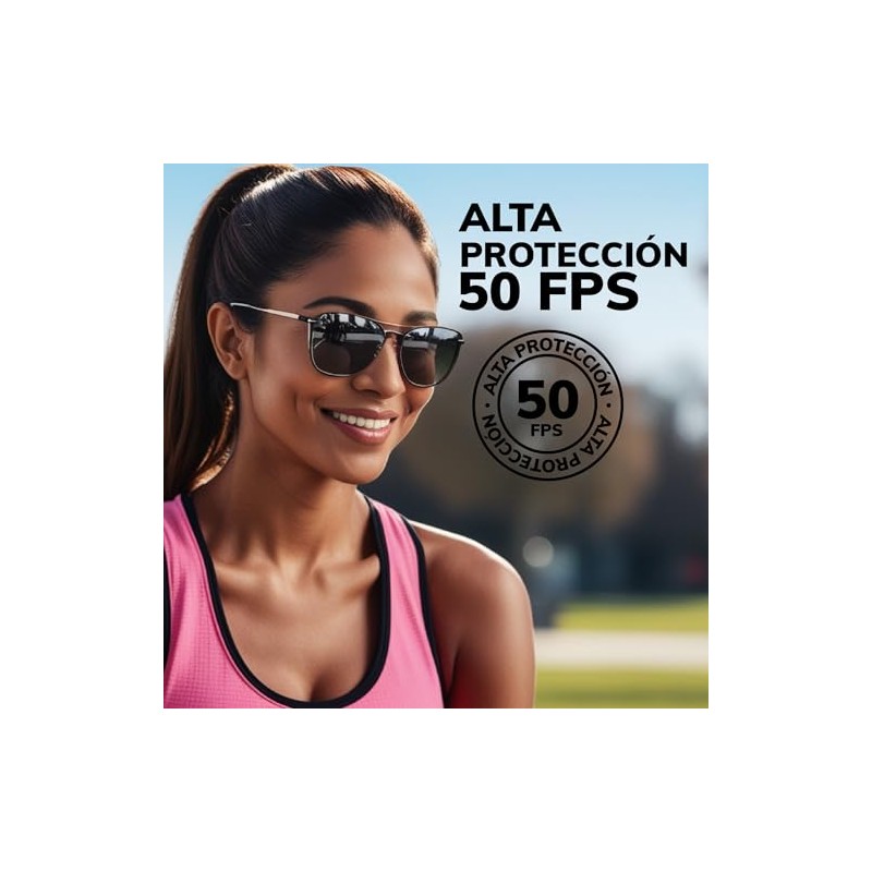 Quotidien Protector Solar Facial FPS 50 con Textura Ultra Ligera,