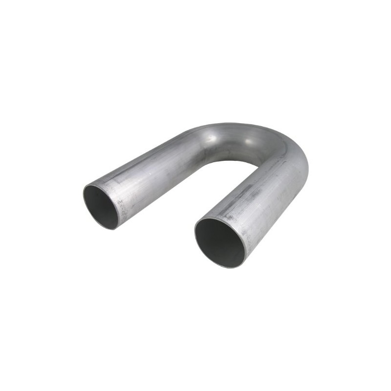 2" OD 180 Deg. 6061 Aluminum Mandrel U-Bend, 16 Gauge