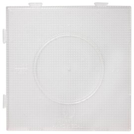 So & Yu MB-300-01 Mini Iron Beads, Plate, Large, 5.7 x 5.7 inches (145 x 145 mm), Transparent, Square, 1 Piece