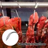 PMELCXD 30 PCS Butchers Hooks - Premium Stainless Steel S-Hooks