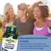 Natures Aid Glucosamine and Chondroitin Complex with Rosehip, Ginger, Turmeric