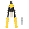Rivet Nut Gun Double Handles Manual Hand Riveter Nail Riveting