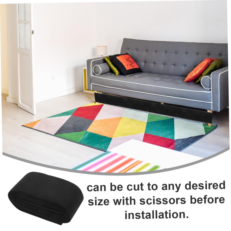 Ipetboom Under Sofa Blocker Adjustable Furniture Gap Filler for Couches