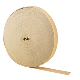 Mandala Crafts Khaki Elastic Band for Sewing - Wide 1/2 Inch Elastic Bands Spool for Pants Elastic Waistband Sewing - 88 YD Stretchy Flat Fabric Strap Knit Elastic Band for Wig