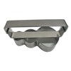 Snowman Donut Cutter, Heavy Duty 304 Stainless Steel, 5 Inches