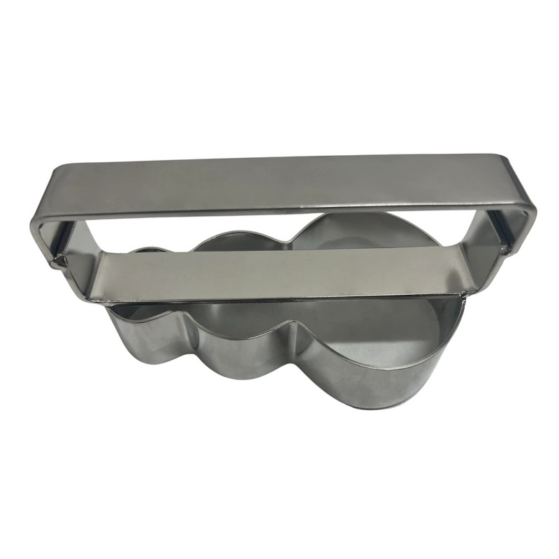 Snowman Donut Cutter, Heavy Duty 304 Stainless Steel, 5 Inches