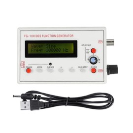 DDS Function Generator Frequency Meter, 1HZ-500KHZ 50Ω Function Signal Generator Good Accuracy Frequency Counter