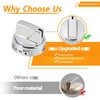 atgestore WB03X24818 222D5786P010 Gas Stove Knobs Replacement Parts for GE