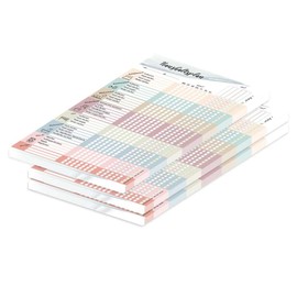 PRICARO Icons Magnetic Cleaning Plan A4 25 Sheets (Pack of 3)