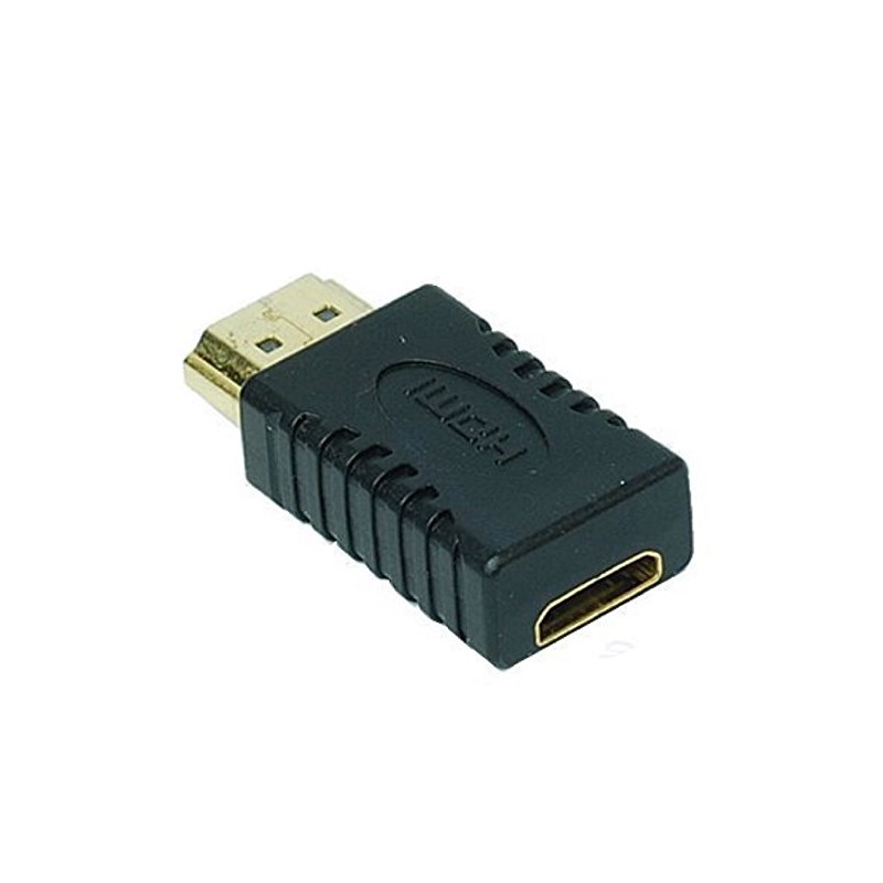 Electrónica REY HDMI Male to Mini HDMI Female Extension Adapter