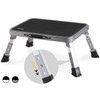 Double Elite 3 Levels Adjustable Folding Step Stools for Adults,