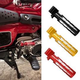 WOOGA Motorcycle Start Lever Footrest Pedal Parts Compatible with Honda Cross Cub 110 CC110 2023-2024 Hunter Cub CT125/Trail125 2020-2024 (Black)